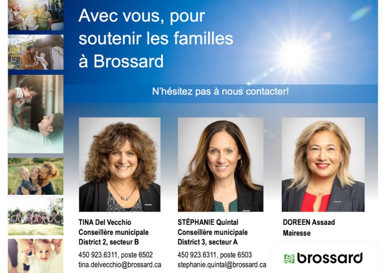 Ville de Brossard - soutien aux familles